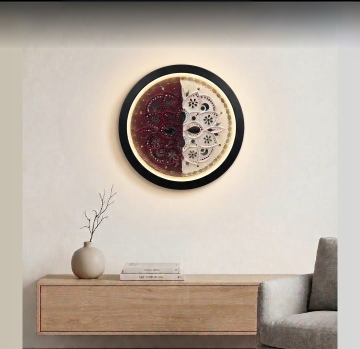 Lippan Wall Art with Light — image 1